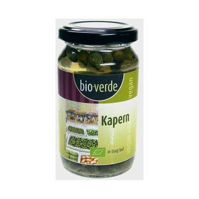 Câpres alla Calabrese marinées au vinaigre BIO, Bioverde (100 g)