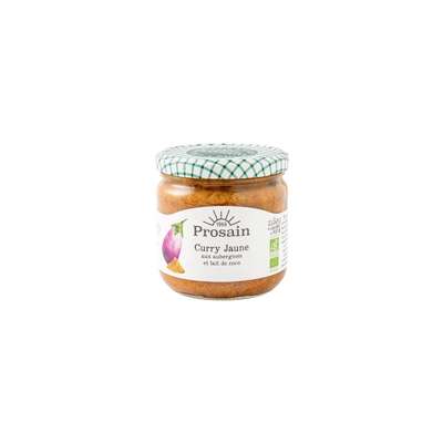 Curry d'aubergines  BIO, Prosain (345 g)