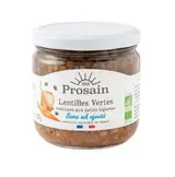 Lentilles vertes cuisinées aux petits légumes et aromates BIO, Prosain (230 g)