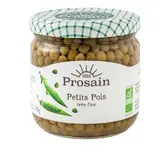 Petits pois extra fins BIO, Prosain (240 g)