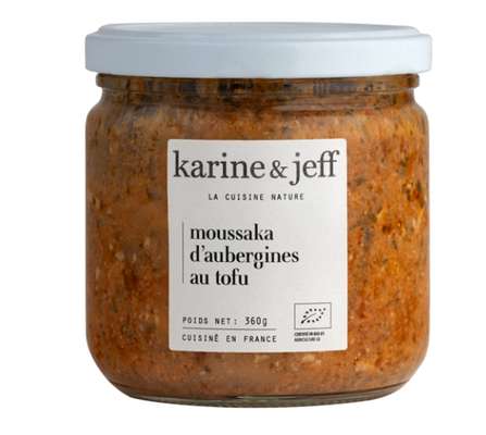 Moussaka d'aubergines au tofu BIO, Karine & Jeff (360 g)