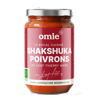 Shakshuka BIO (tomates et oignons français), Omie (330 g)