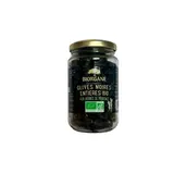 Olives noires entières aux herbes de provence en bocal BIO, Biorgane (230 g)