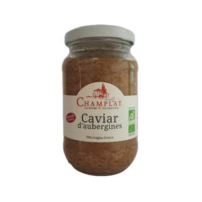 Caviar d'aubergine BIO, Champlat (240 g)
