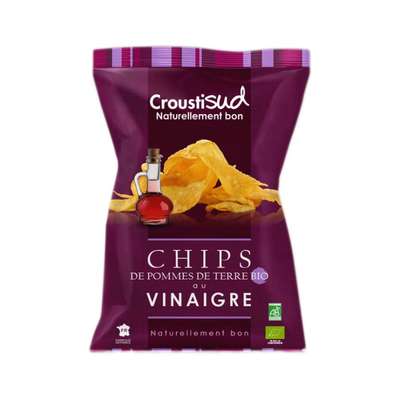 Mix de pomme de terre vinaigre BIO, Croustisud (100 g)