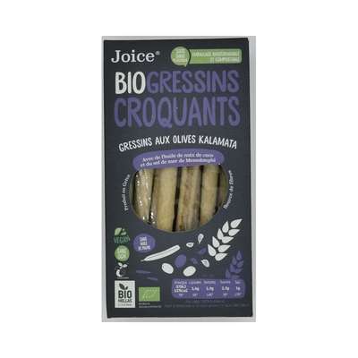 Gressin olive kalamata BIO, Joice (120 g)