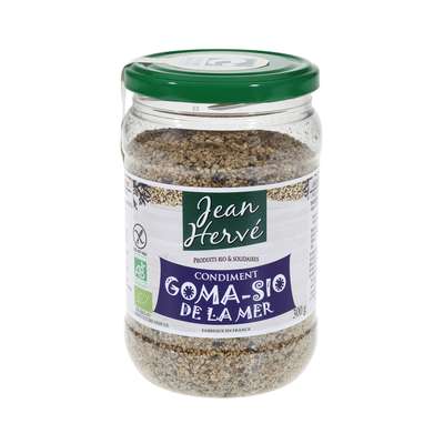 Goma-sio de la mer sésame algues nori sel BIO, Jean Hervé (300 g)