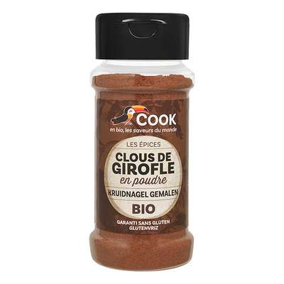 Clou de girofle en poudre BIO, Cook (45 g)