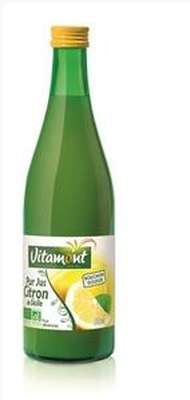 Pur jus de citron BIO, Vitamont (50 cl)