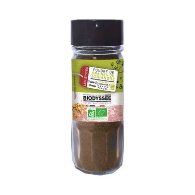 Clou de girofle moulu, flacon en verre  BIO, Biodyssée (40 g)