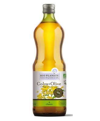 Huile de colza et olive riche en oméga 3 BIO, Bio Planète (1 L)