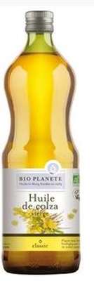 Huile de colza vierge BIO, Bio Planète (1 L)