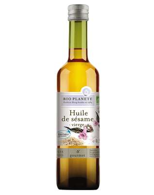 Huile de sésame vierge équitable BIO, Bio Planète (50 cl)