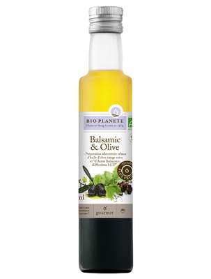 Huile d'olive et vinaigre balsamique BIO, Bio Planète (25 cl)