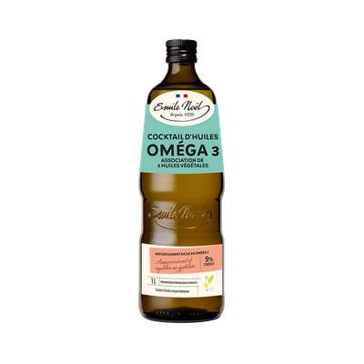 Huile oméga 3 BIO, Emile Noël (1 L)