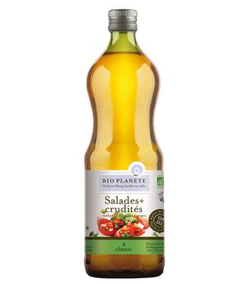 Huile pour salades et crudités BIO, Bio Planète (1 L)