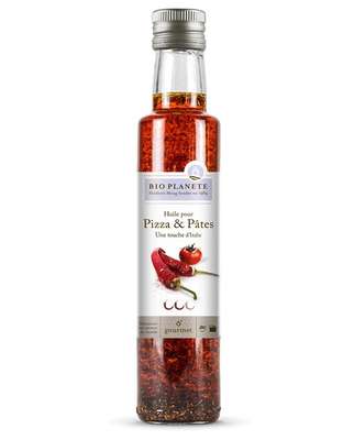 Huile pour pizza et pâtes BIO, Bio Planète (25 cl)