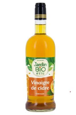 Vinaigre de cidre BIO, Jardin Bio (75 cl)