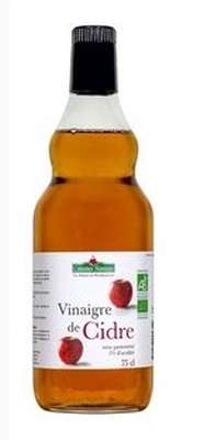 Vinaigre de cidre BIO, Coteaux Nantais (75 cl)