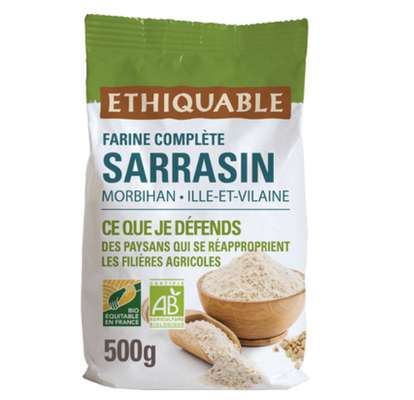 Farine de sarrasin BIO, Ethiquable (500 g)