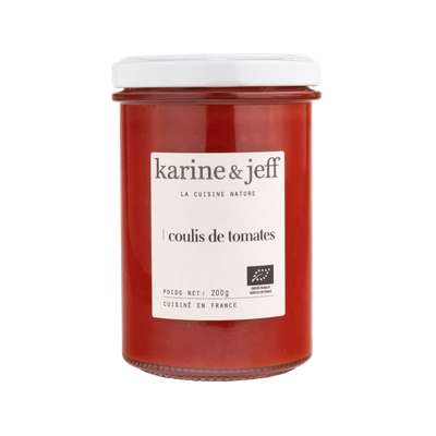 Coulis de tomates BIO, Karine & Jeff (200 g)