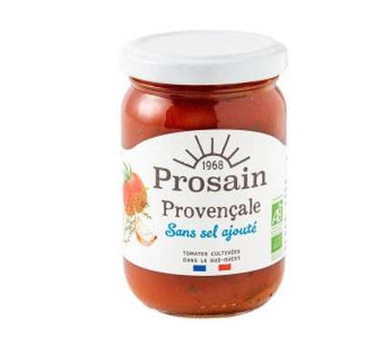Sauce tomate provençale sans sel ajouté BIO, Prosain (200 g)