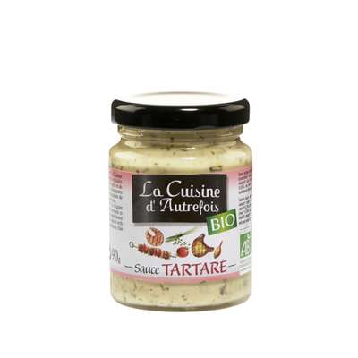 Sauce tartare BIO, La Cuisine d'Autrefois (90 g)