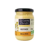 Moutarde au miel et épices BIO, La Cuisine d'Autrefois (200 g)