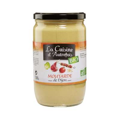 Moutarde de Dijon BIO, La Cuisine d'Autrefois (700 g)