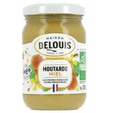 Moutarde de Dijon au miel BIO, Delouis (200 g)