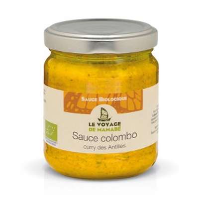 Sauce colombo BIO, Le voyage de Mamabé (200 g)