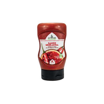 Sauce sriracha BIO, Le Voyage de Mamabé (310 g)