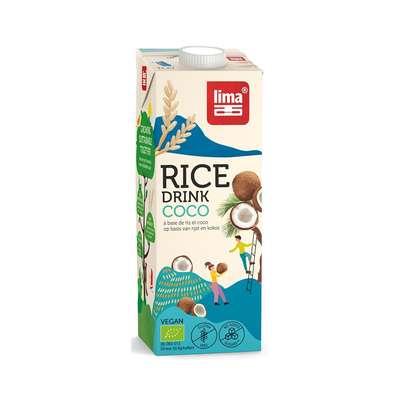 Boisson au riz Rice drink coco BIO, Lima (1 L)