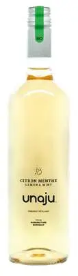 Jus pétillant citron menthe BIO, Unaju (75 cl)