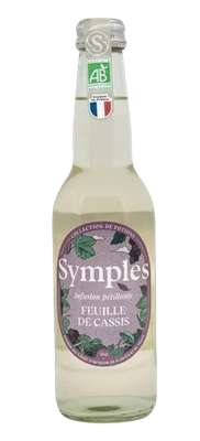 Infusion pétillante à la feuille de cassis BIO, Symples (33 cl)