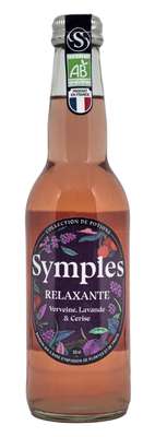 Infusion relaxante (verveine & cerise) BIO, Symples (33 cl)