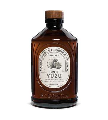 Sirop Brut de Yuzu BIO, Bacanha (400 ml)