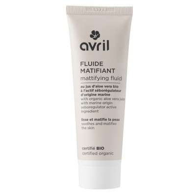Fluide matifiant certifié BIO, Avril (50 ml)