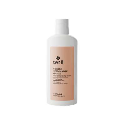 Mousse nettoyante visage certifiée BIO, Avril (150 ml)