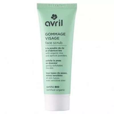 Gommage visage certifié BIO, Avril (50 ml)