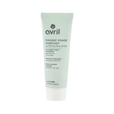 Masque visage purifiant certifié BIO, Avril (50 ml)