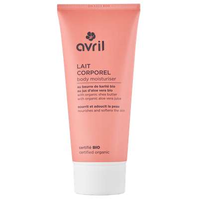 Lait corporel au beurre de karité certifié BIO, Avril (200 ml)