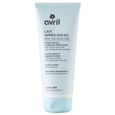 Lait après-soleil certifié BIO, Avril (200 ml)
