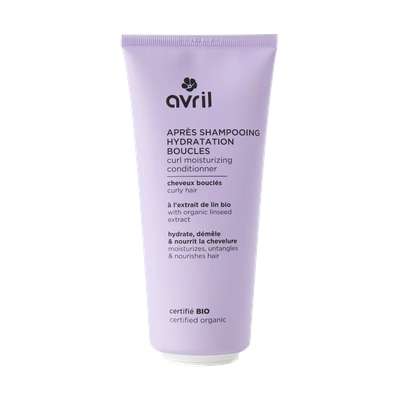 Après-shampoing hydratation boucles certifié BIO, Avril (200 ml)