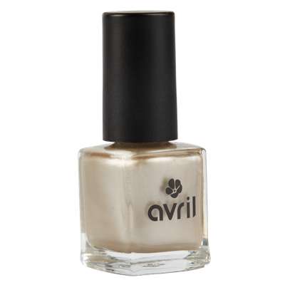 Vernis à ongles Sable doré nacré, Avril (7 ml)