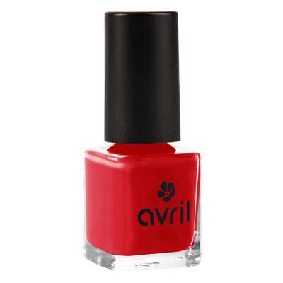 Vernis à ongles rouge passion, Avril (7 ml)