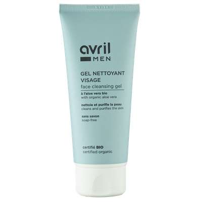 Gel nettoyant visage homme certifié BIO, Avril MEN (100 ml)