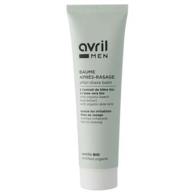 Baume après-rasage certifié BIO, Avril MEN (100 ml)