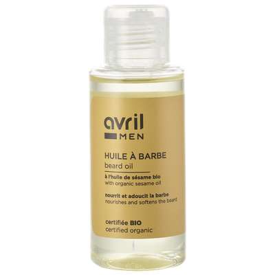Huile à barbe certifiée BIO, Avril MEN (50 ml)