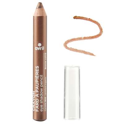 Crayon fards à paupières Bronze cuivré COSMOS Organic Ecocert, Avril